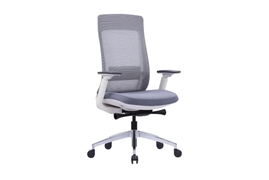 Office chair Mesh 22004A medium back, Grey