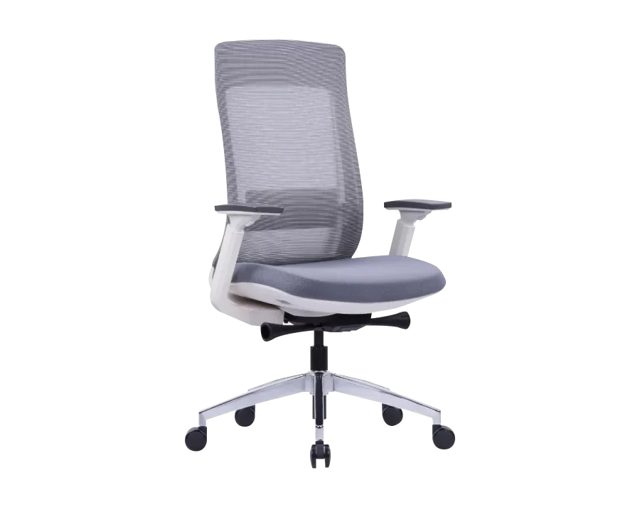 Office chair Mesh 22004A medium back, Grey