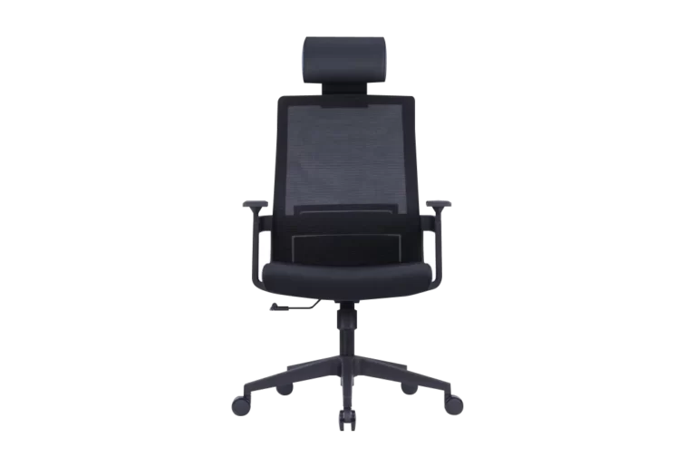 Office chair mesh 22268A Black, high back