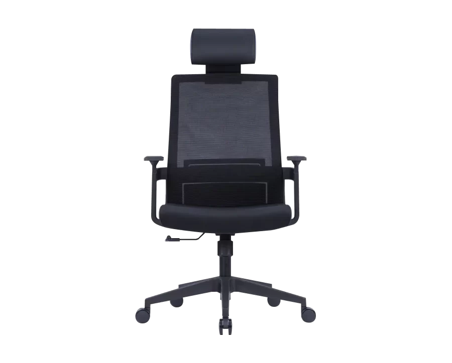 Office chair mesh 22268A Black, high back