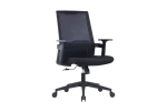 Office chair Mesh 22268B medium back, Black