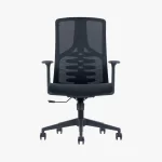 Ellin (Mesh Ergonomic office chair medium back, Black)