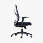 Ellin (Mesh Ergonomic office chair medium back, Black)