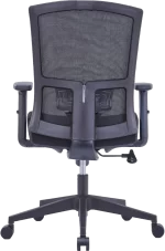 Barrel (Mesh office chair medium back, Black)