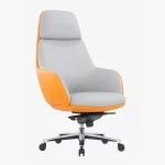 Cloud. Lounge leather office chair