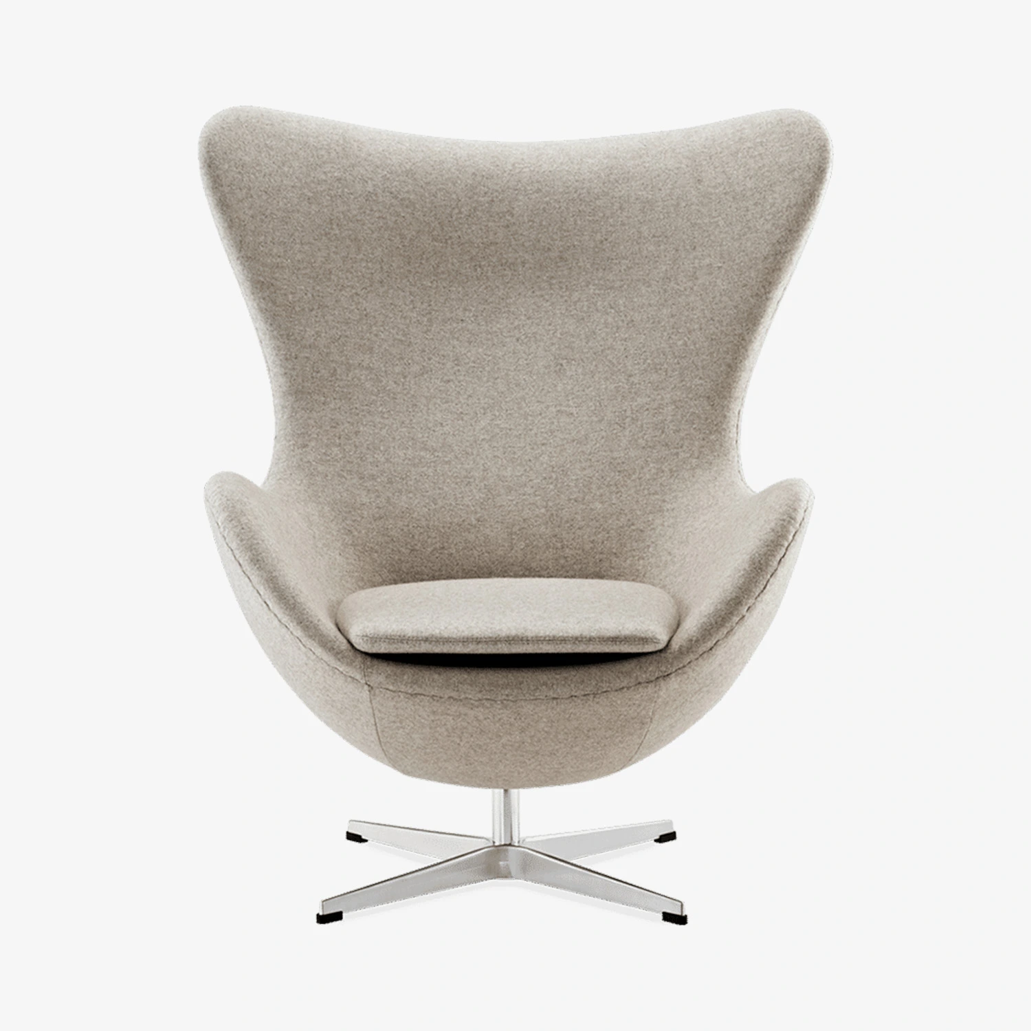 Island. Lounge leather office chair, Gray