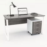 Alex Series. Modern Design Straight Office Desk