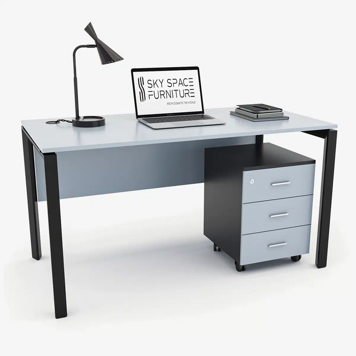 Diamond Series. Modern Design Straight Office Desk