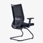 Vision. Mesh ergonomic office chair visitor