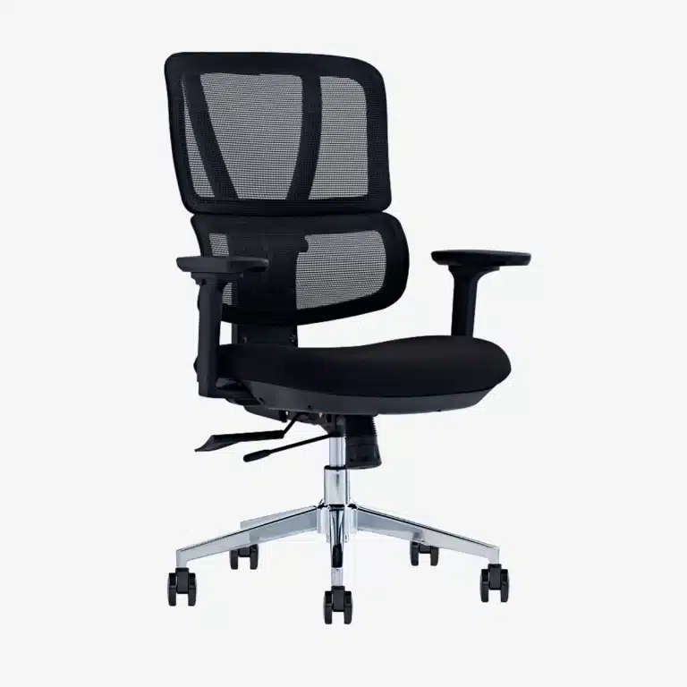 Boulevard. Mesh ergonomic office chair medium back