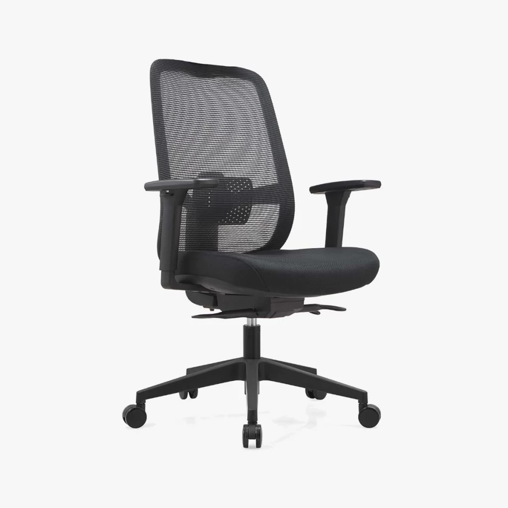 Mesh ergonomic office chair medium back