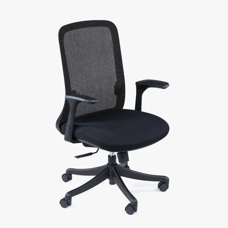 Mesh ergonomic office chair medium back