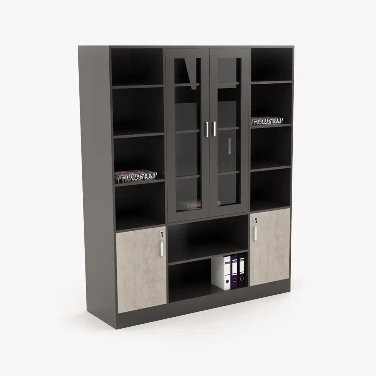 SEVY (02) Full Height Display Cabinet