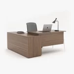 FLEXI L-Shape Executive Desk with Built-In Storage