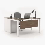 SWIFT Series L-Shape Desk with Built-In Storage