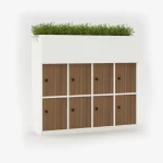 VITA Workstation Side Cabinet with Planter
