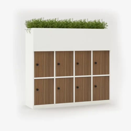 VITA Workstation Side Cabinet with Planter