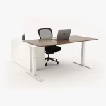 ASTROLIFT Height Adjustable Desk with Side Cabinet