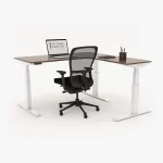 ASTROLIFT Height Adjustable L-Shape Desk