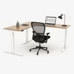 ASTROLIFT Height Adjustable L-Shape Desk