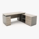 Lunar Executive L-Shape Desk