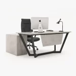 mithril Executive L-Shape Desk