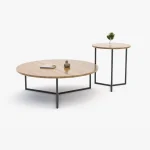 ISABELLA Dual Round Coffee Table