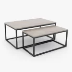 CLOUD Dual Rectangular Coffee Table