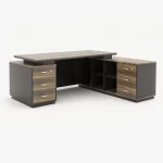 GAVINO Executive L-Shape Desk